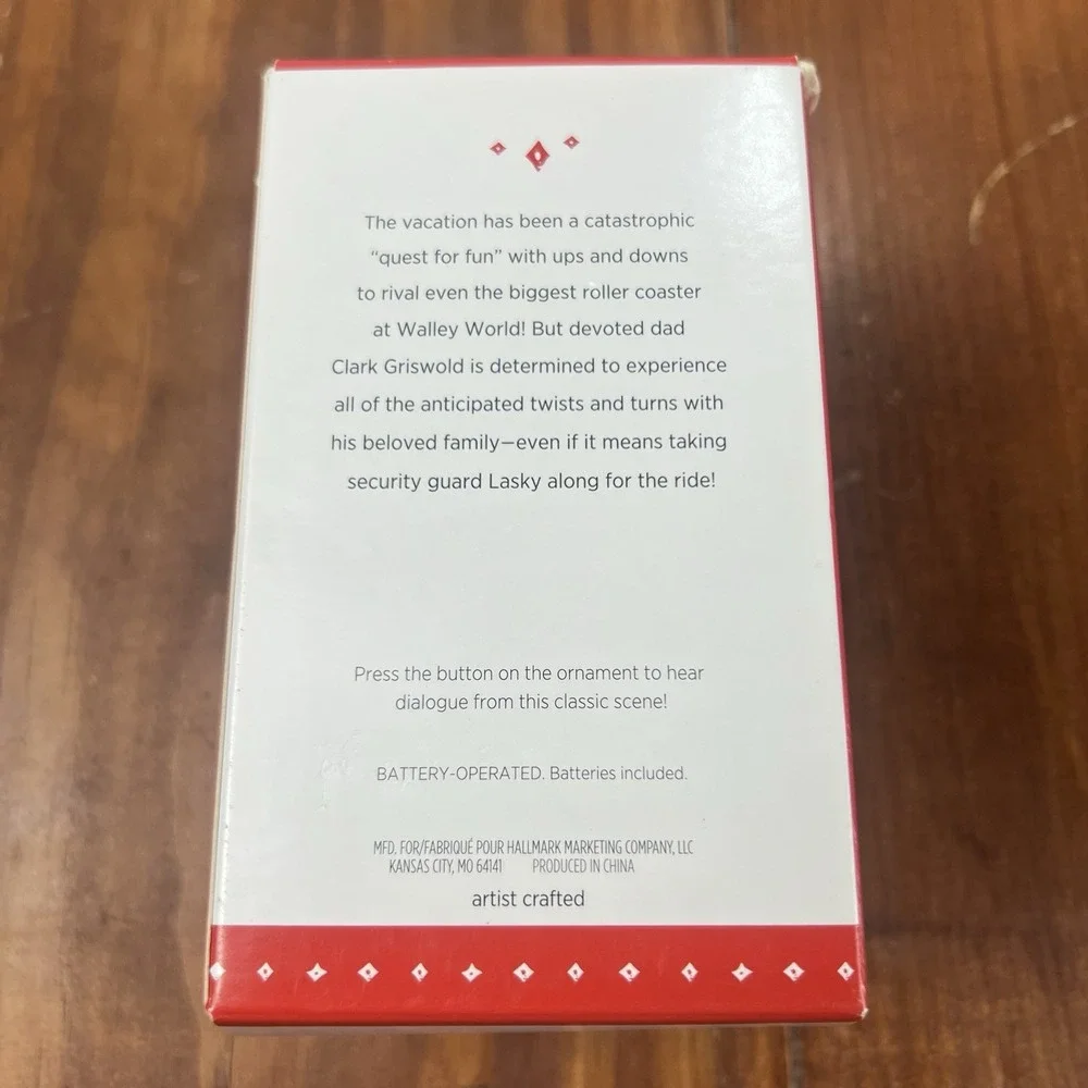 Hallmark keepsake along